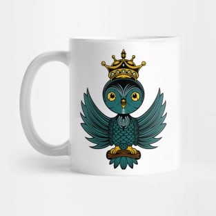 mecha cyborg  king of green bird Mug